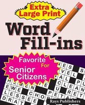 Extra Large Print WORD FILL-ins