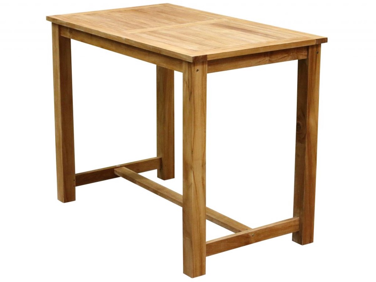 Bartafel 135x80xH105 teak