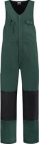 Yoworkwear Body pantalon coton / polyester vert bouteille taille 48