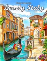 Lovely Italy Coloring Book for Adults