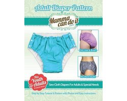 Adult diaper pattern