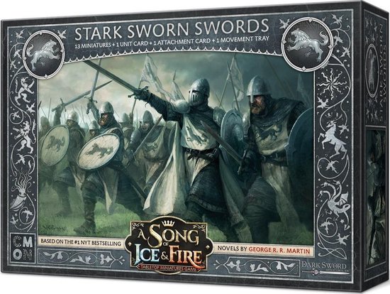 Afbeelding van het spel Asmodee A Song of Ice & Fire Stark Sworn Swords - EN