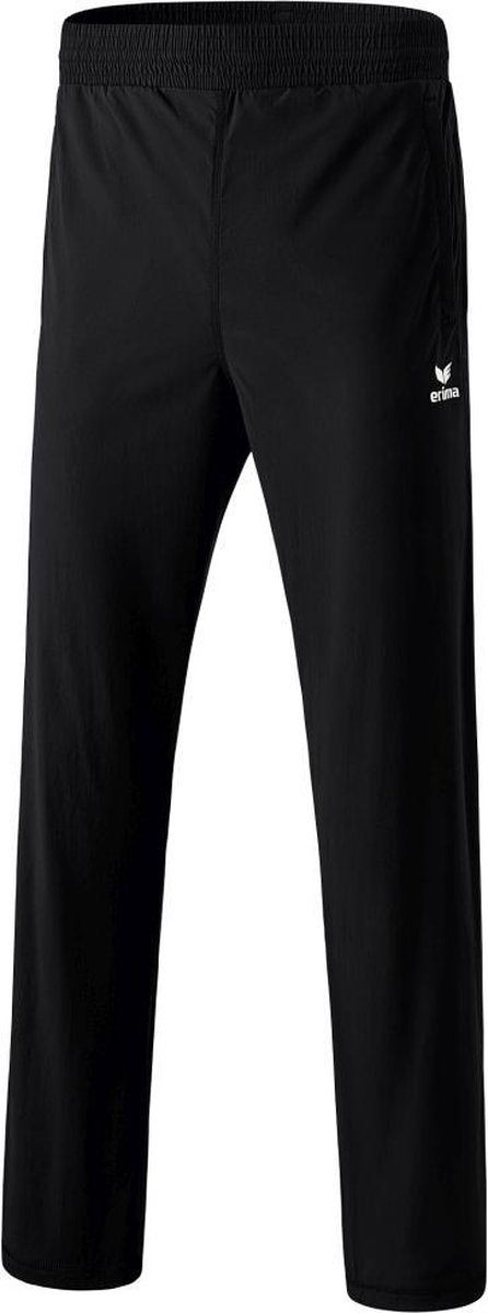 Erima Trainingsbroek met doorlopende ritssluiting Heren – Zwart -Maat S