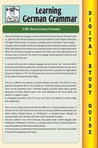 Blokehead Easy Study Guide - German Grammar (Blokehead Easy Study Guide)