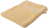 Arowell Washand Washandje 21 x 16 cm - 500 Gram - Crème Geel - 5 stuks