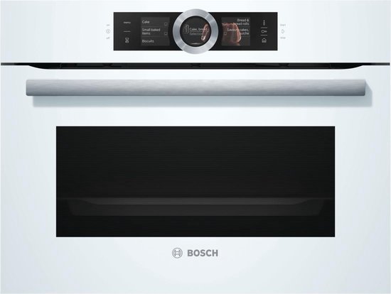 Bot Aan de overkant Springen Bosch CSG656RW6 - Serie 8 - Inbouw oven - Wit | bol.com