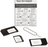 Micro sim en nano sim adapter set -10 pakjes