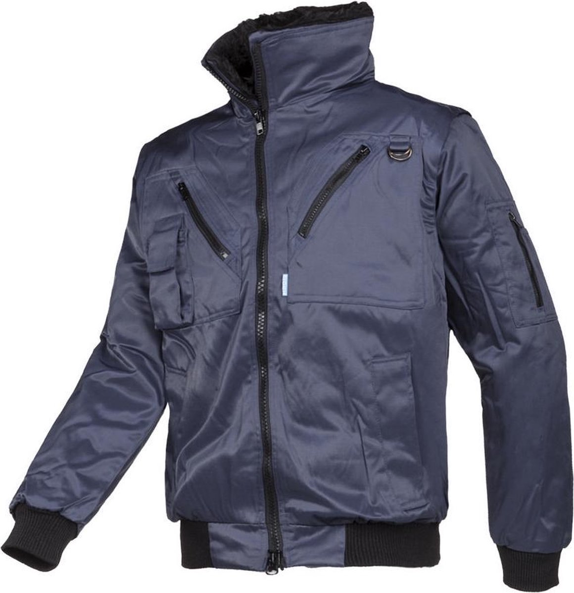 Sioen Hawk Winterblouson met afneembare mouwen Marineblauw maat M