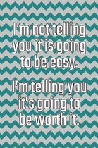 I'm Not Telling You It's Going to Be Easy. I'm Telling You It's Going to Be Worth It