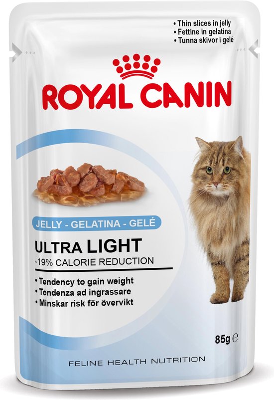 Royal Canin Ultra Light In Jelly - Kattenvoer - 12x85 g