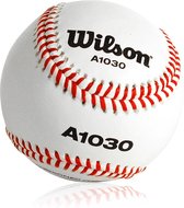 Wilson A1030 Official League Softball - honkbal - wit combi
