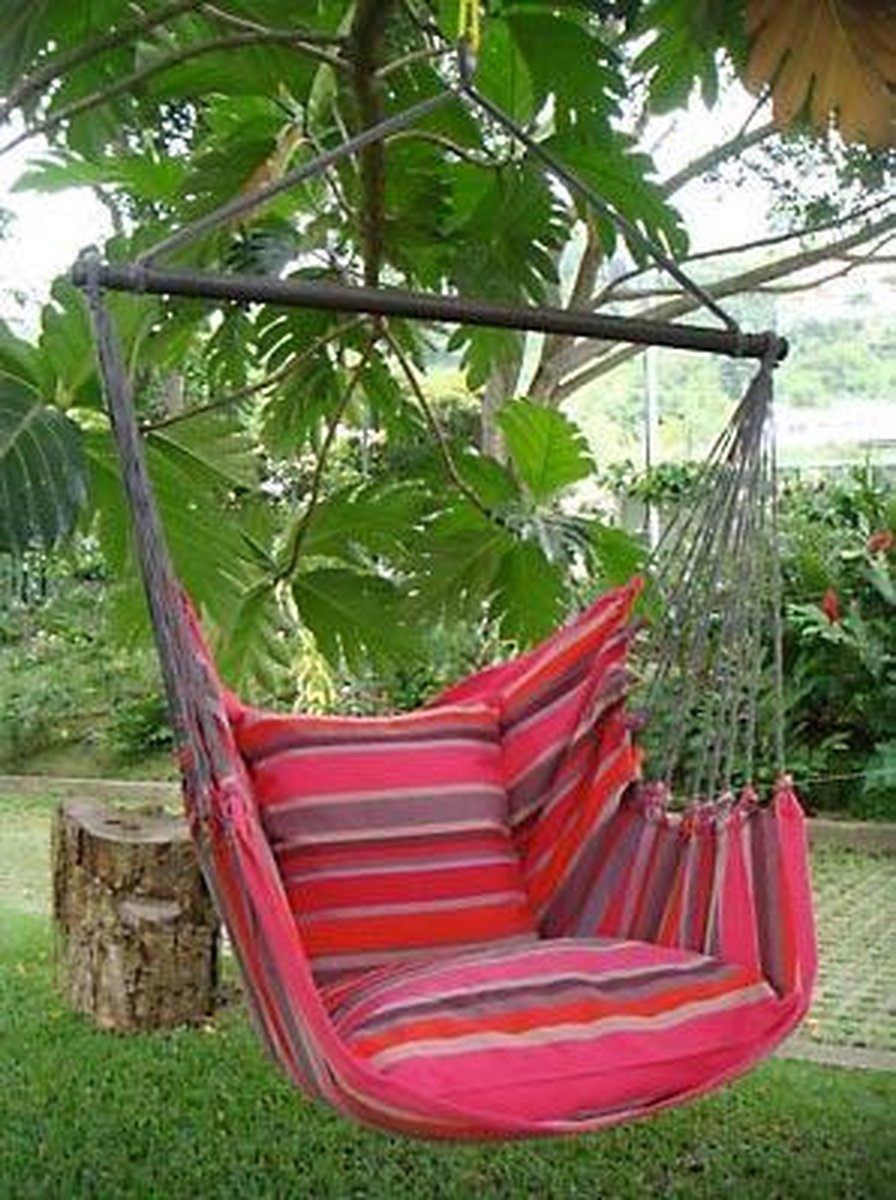 Lazy Rezt hangstoel Lava Dendi XL incl. 2 kussenhoezen 60x60 cm