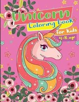 Unicorn Coloring Books for kids 4-8