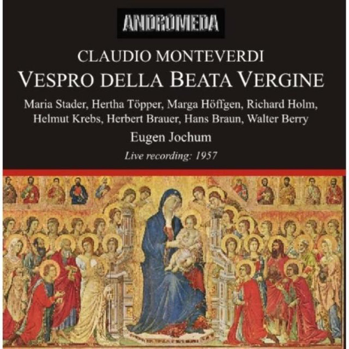 Monteverdi/Vespro Della Beate Vergine
