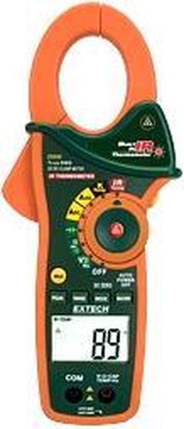 Extech EX840 stroomtang + IR-thermometer