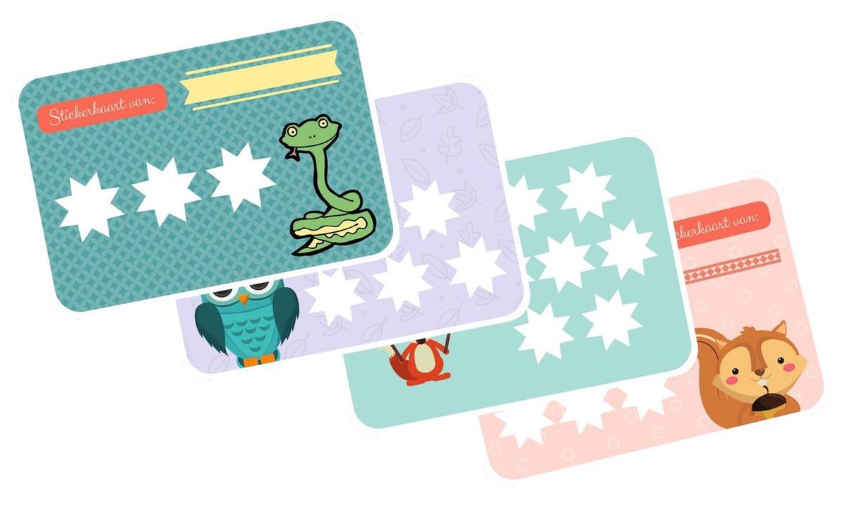 Système de récompense Animaux - Apprentissage de la propreté pour enfants -  20 cartes de récompense, 120 autocollants de récompense et diplôme pipi -  Tableau de Récompenses : : Jeux et Jouets