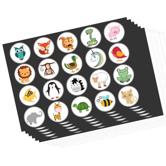 Beloningssysteem voor Zindelijkheidstraining kind - 20x beloningskaart - 120 stickers - Plasdiploma - Beloningsstickers - Zindelijkheids Box