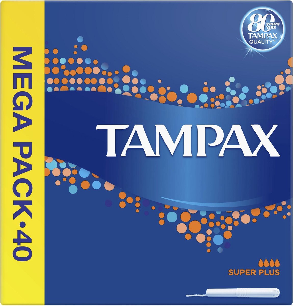 Tampax Super Plus Tampons - 40 Stuks - Met Inbrenghuls
