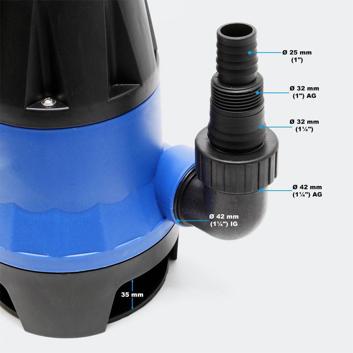 Vuilwaterpomp 7500 | De Marie NV - Webshop