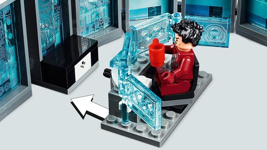 LEGO Marvel Avengers Marvel Super Heroes 76125 La salle des armures d'Iron Man