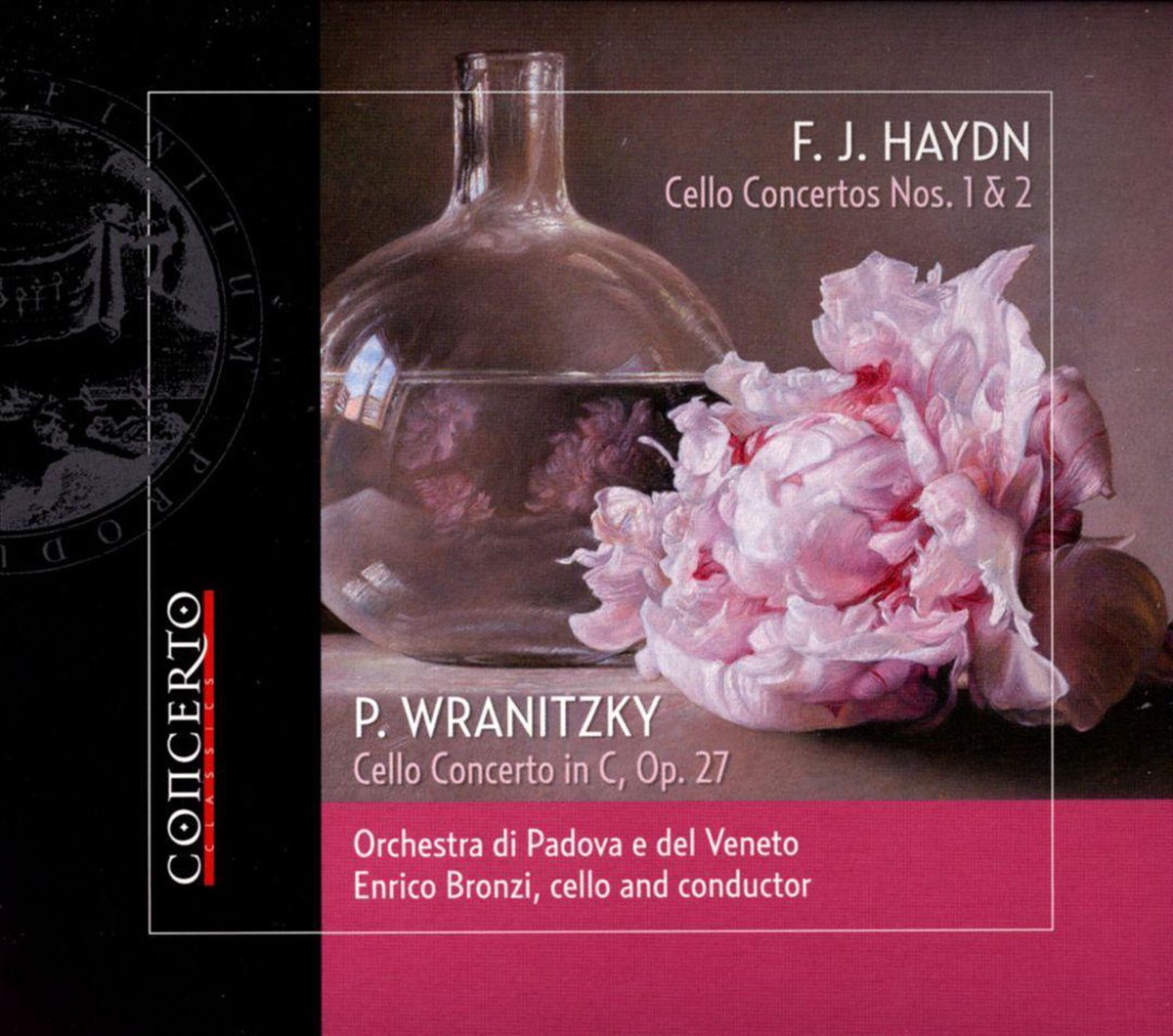 F.J. Haydn: Cello Concertos Nos. 1 & 2; P. Wranitzky: Cello Concerto in C, Op. 27 - Enrico Bronzi