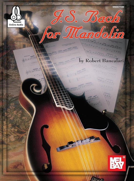 J. S. Bach for Mandolin - cover