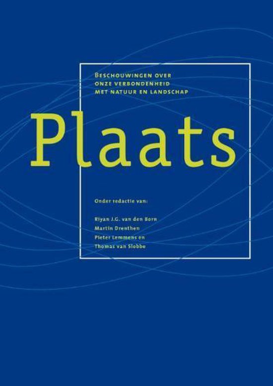 Cover van het boek 'Plaats / druk 1'