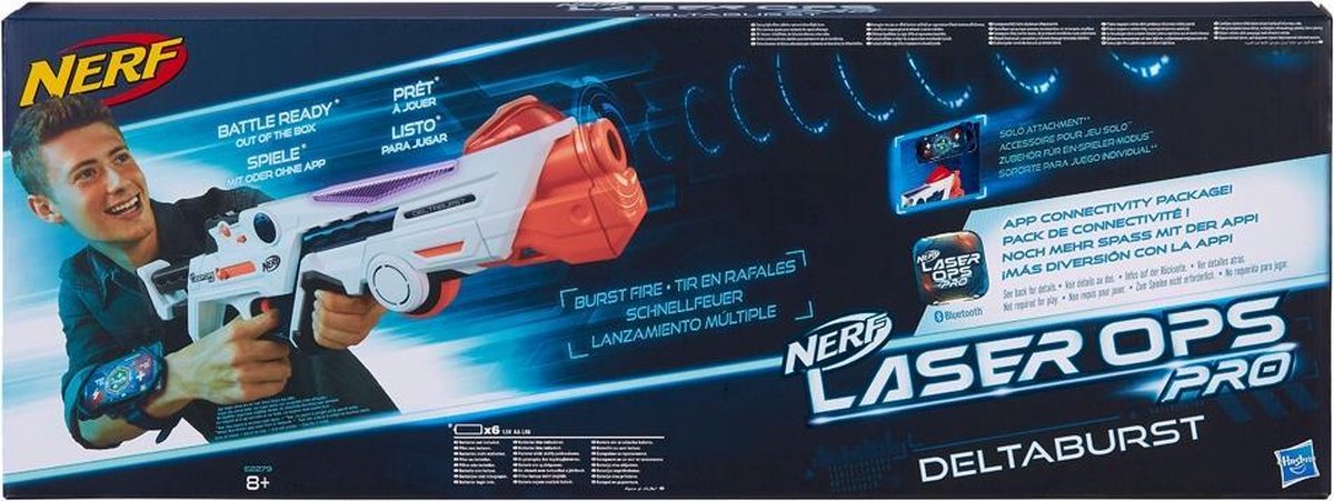 Iedereen Laptop Startpunt NERF Laser Ops Deltaburst - Blaster | bol.com