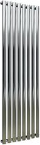 Design radiator verticaal staal chroom 180x63cm 902 watt - Eastbrook Tunstall