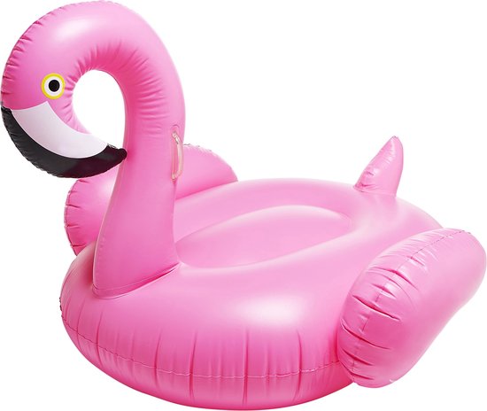 Didak zwembad Opblaasbare luchtmatras Flamingo Ride-On - Opblaasfiguur cadeau geven