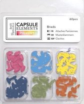 Brads (60  stuks) - Capsule Collection - Elements Pigment