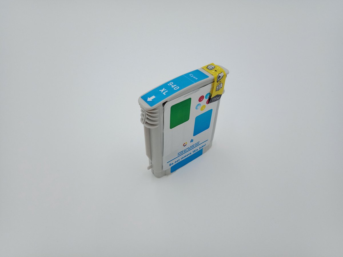 KATRIZ® huismerk voor|HP940XL Cyaan|28ml - Met chip