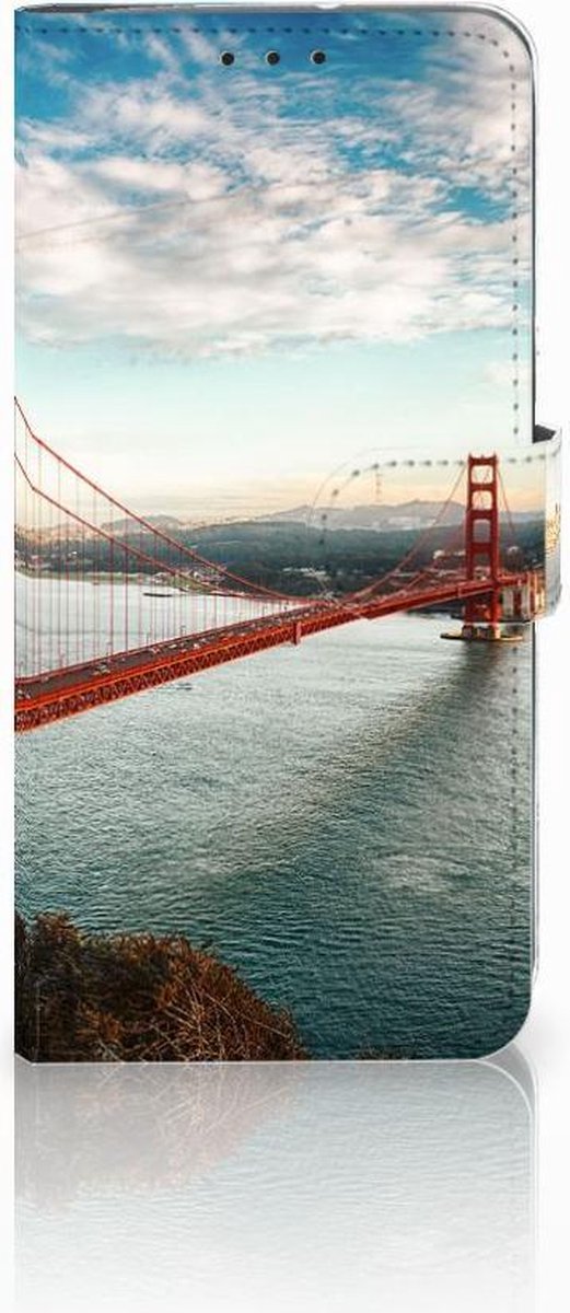 Motorola Moto G7 Power Flip Cover Golden Gate Bridge