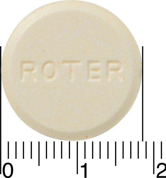 Roter Vitamine C 500mg Hooggedoseerd - Hoge dosering vitamine C ter ondersteuning van je weerstand - 50 kauwtabletten met citroensmaak