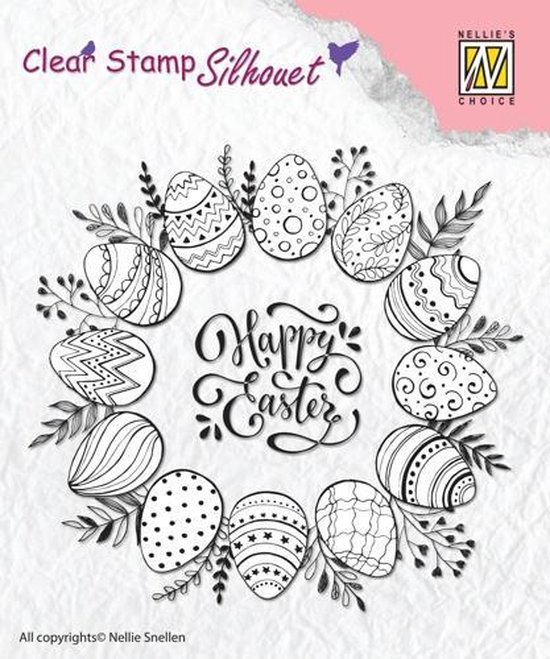 Nellie`s Choice SCLOLA007 Nellie Snellen Clearstamp Little Lammy In Dreamland Stempel Schaapje Slapend Op Maan Kerst Of Geboorte