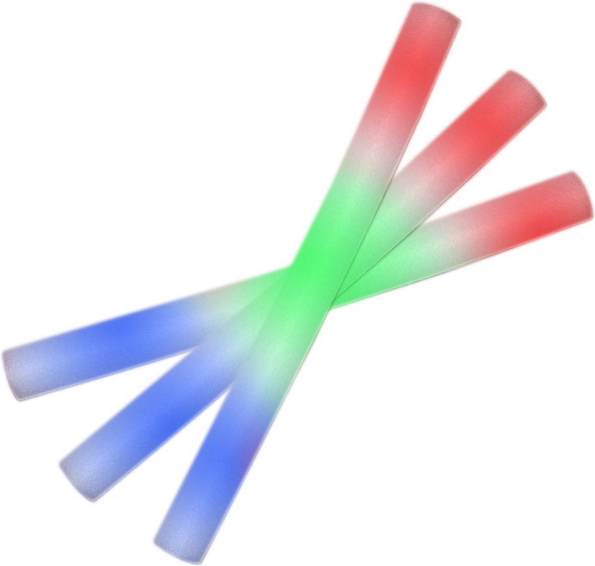 LED foam stick lichtstaaf RGB 100 stuks bol