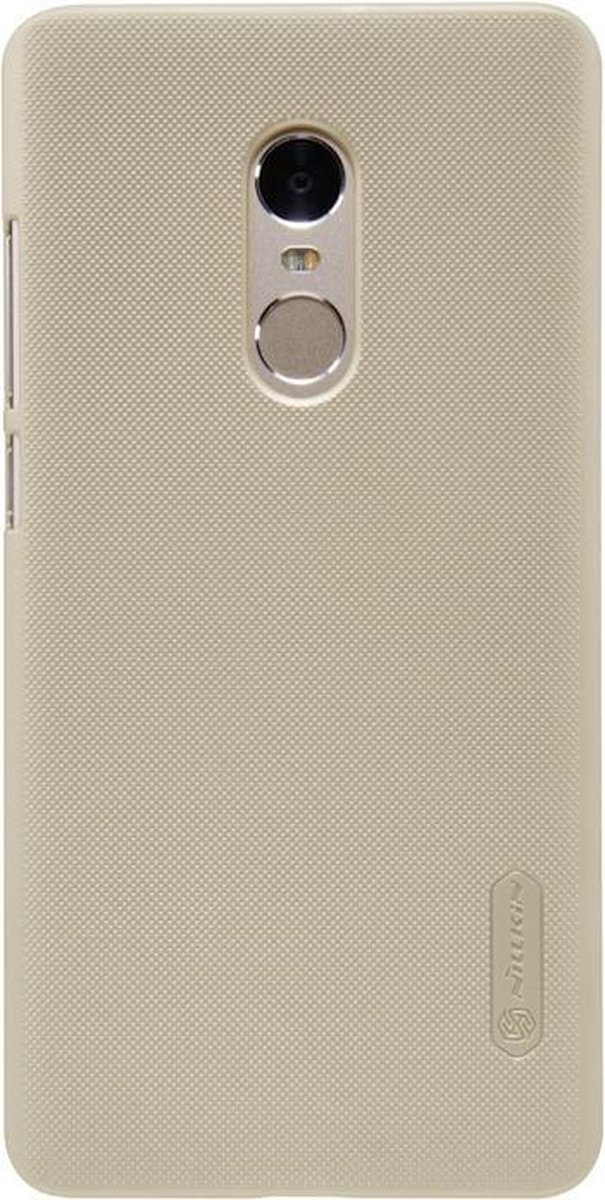 Nillkin Frosted Shield Hard Case + Screenprotector - Xiaomi Redmi Note 4 Global - Goud