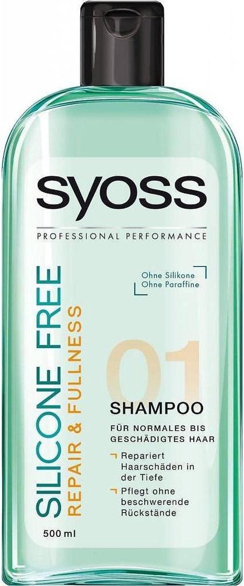 Syoss Shampoo - Sillicone Free Repair & Fullness 500 ml