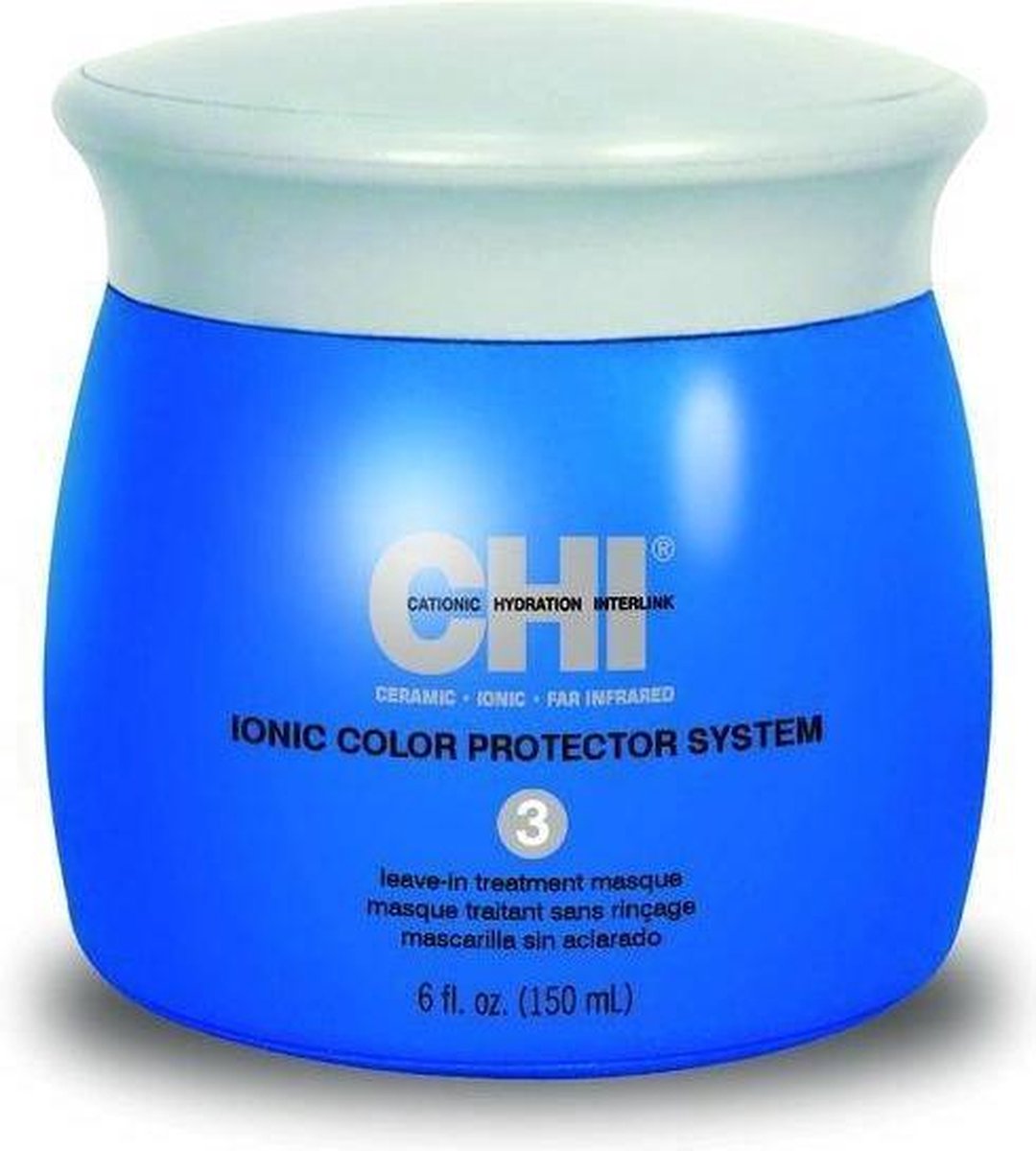 Chi Ionic Color Protector System Leave-in Treatment Masque Masker Stap 3 Gekleurd Haar 150ml