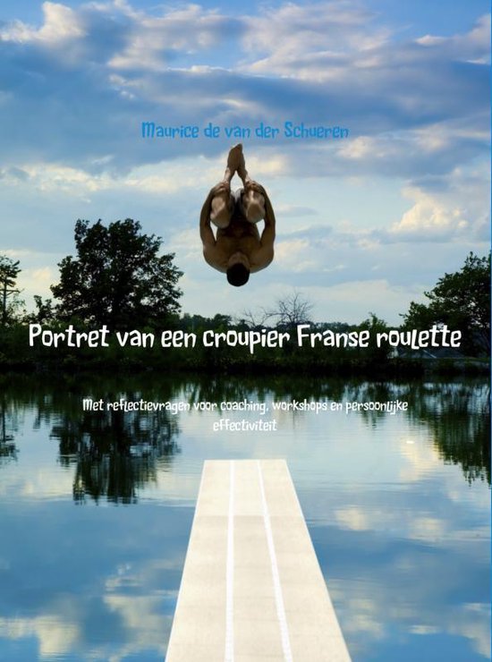 Portret van een croupier Franse roulette