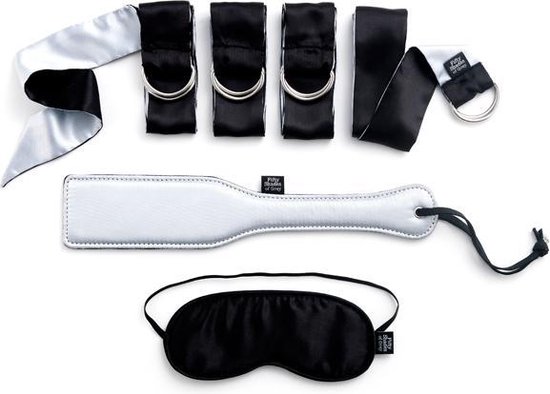Kit de bondage pour lit - 50 accessoires pour « 50 Nuances de Grey