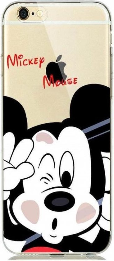 bol.com | Apple Iphone 7 softcase silicone hoesje met Mickey Mouse Disney,  snoep, motief , merk...