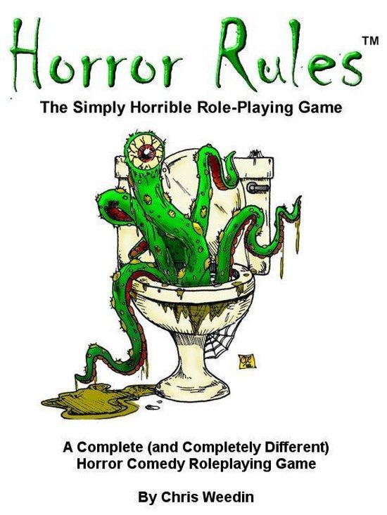 Horror Rules, the Simply Horrible Roleplaying Game - cover