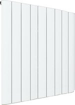 Design radiator horizontaal aluminium mat wit 60x85cm 999 watt -  Eastbrook Peretti