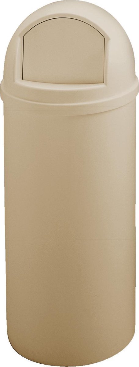 Goedkoopste Rubbermaid Marshal Container - 56,8 l - Beige