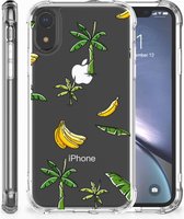 Geschikt voor iPhone XR Shockproof Case Banana Tree