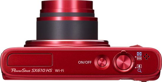 Canon PowerShot SX610 HS - Rood | bol