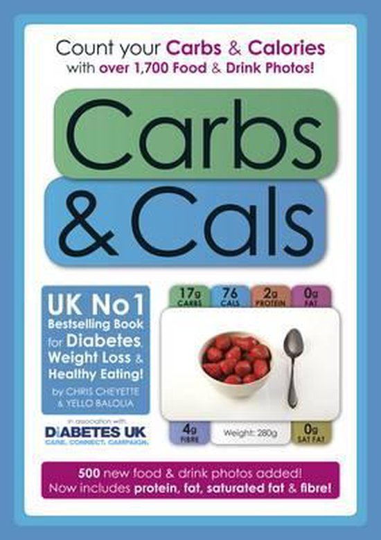 Carbs & Cals, Chris Cheyette 9781908261069 Boeken