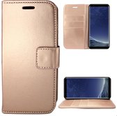 Hoesje geschikt voor Samsung S8 Plus - Book Case Leer Wallet Roségoud