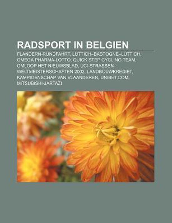 Radsport in Belgien - cover